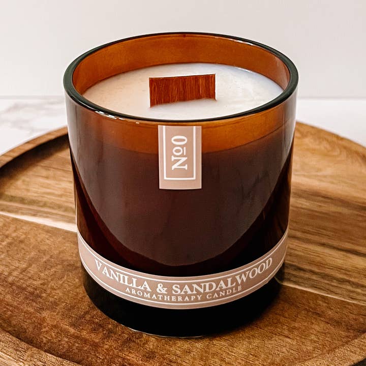 Vela de aromaterapia No. 0 | Vela de vainilla y sándalo - Grand para venta al por mayor de Aura42® Apothecary
