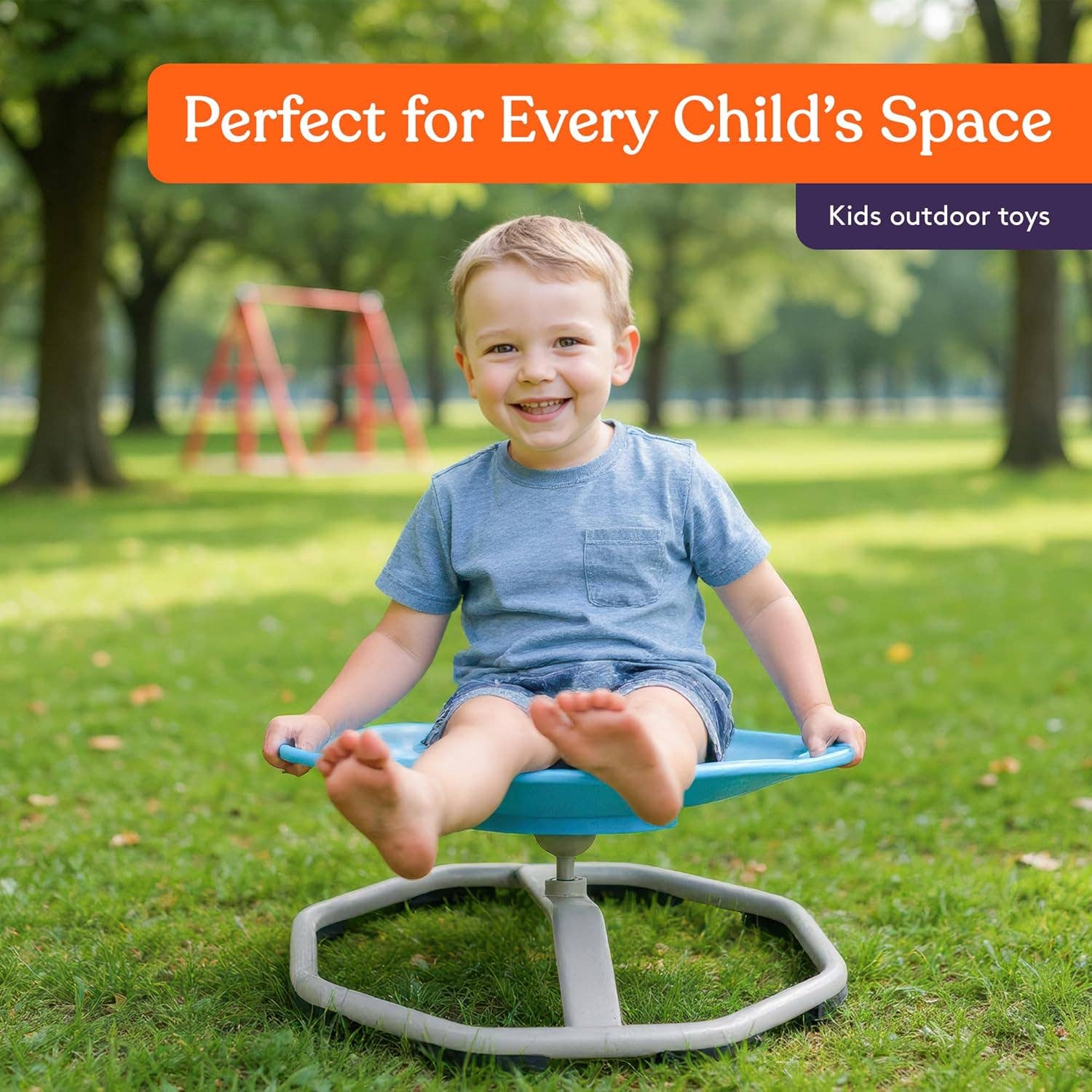 Special Supplies - Wholesale Chair - Kids - Special Supplies Sensory Spin Chair for Kids - Comfortable - Versatile Floor Chair for Playroom, Bedroom, or Nursery5