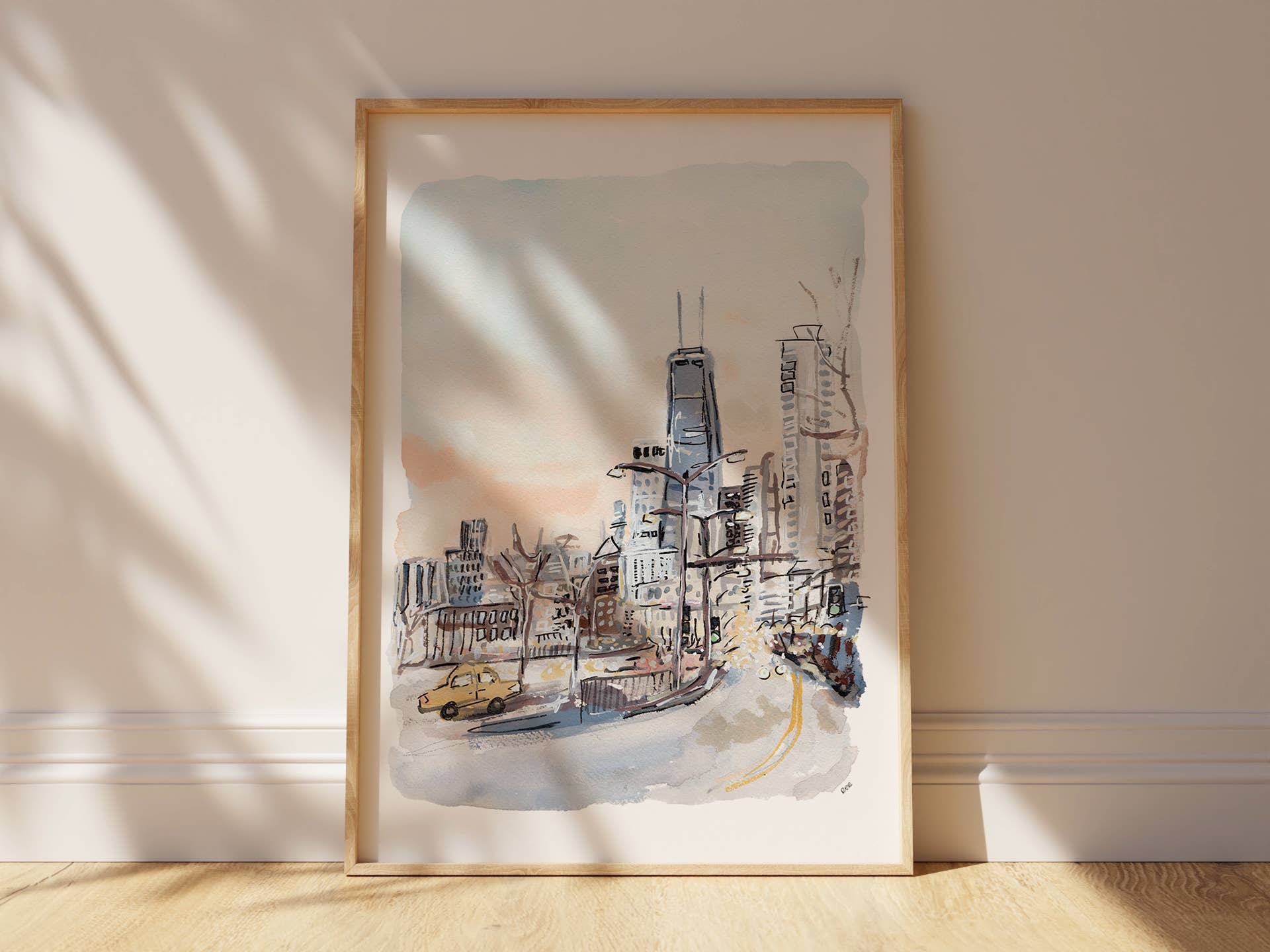 Rachel Reynolds Art - Wholesale Art Print - Back In Chicago Art Print2