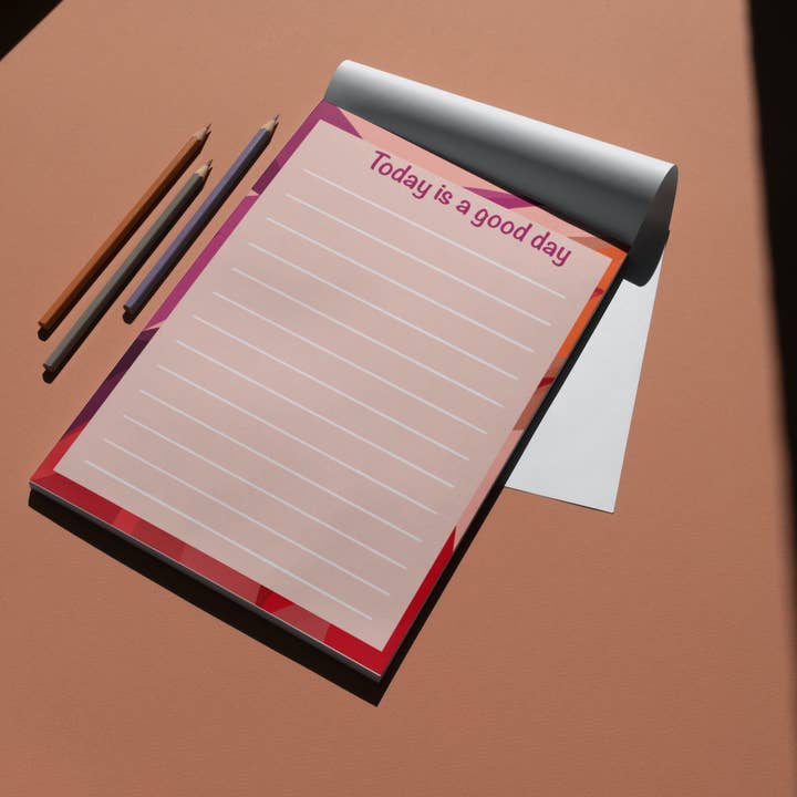 Today is a good day Notepad for wholesale by Xenhome