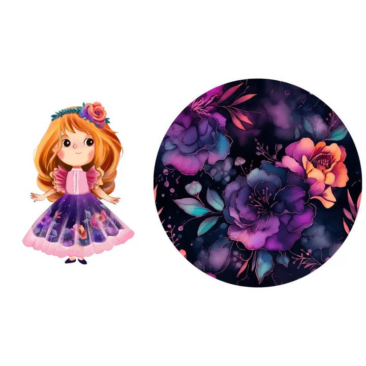 Dreambly Me - Wholesale Sleepsuit - Baby - Princess Flora Convertible Baby Pajama9