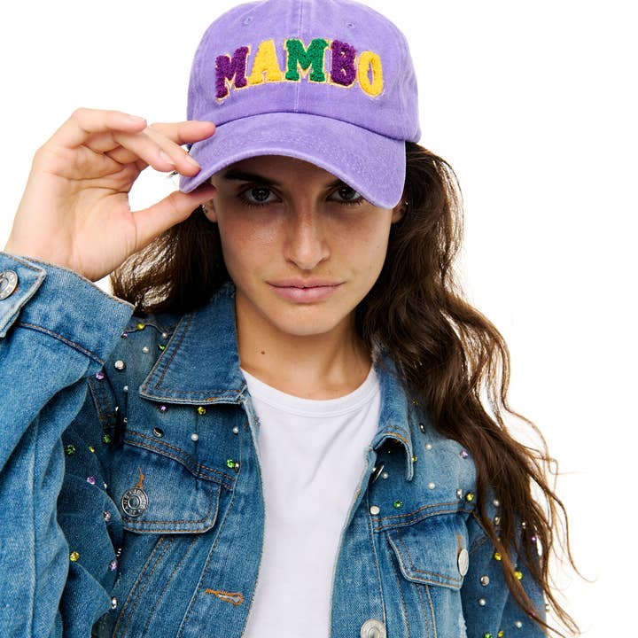 SongLily - Wholesale Baseball Cap - Women's - MG chenille MAMBO baseball cap