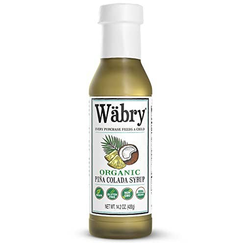 Wabry Organic Syrups – wholesale Flavoured syrup – Piña Colada Syrup0