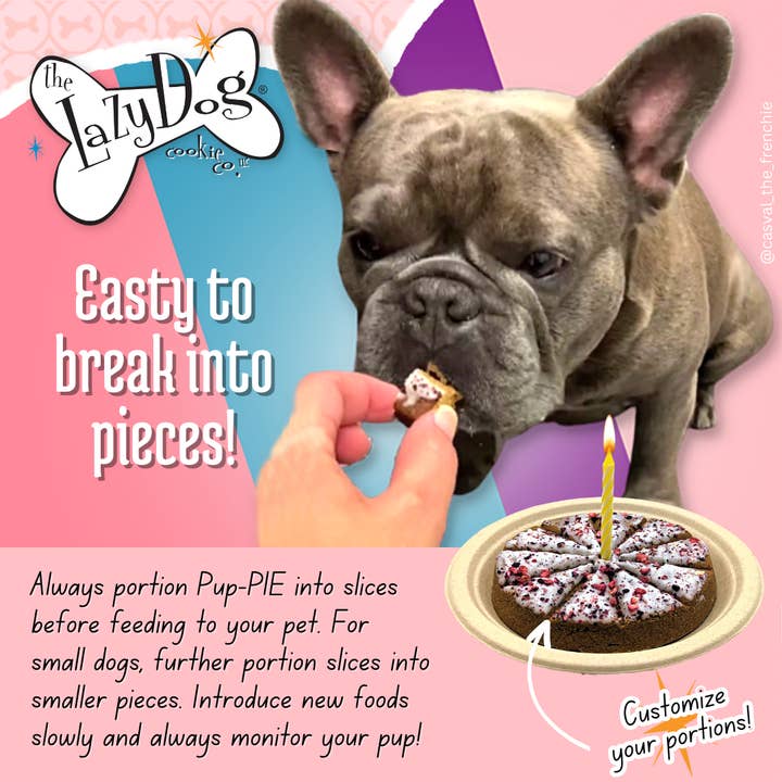 The Lazy Dog Cookie Co., Inc. - Wholesale Pet Treats - Dog - I Ruff You Pup-PIE2