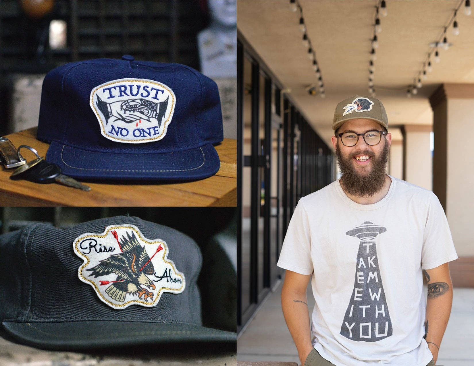 backerton - Wholesale Flat Brim Cap - Unisex - Trouble Maker - ZUKO Hat4