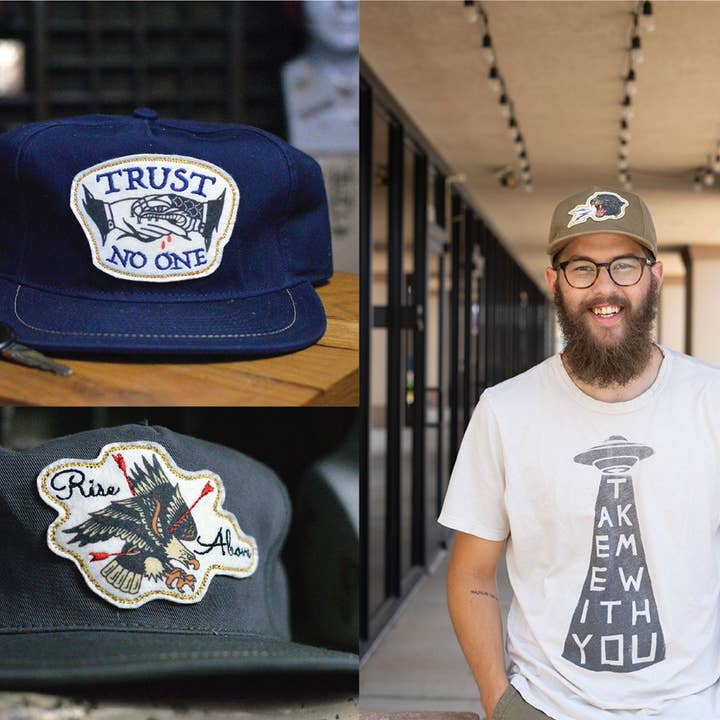 backerton - Wholesale Flat Brim Cap - Unisex - Panther Bolts - ZUKO Hat4