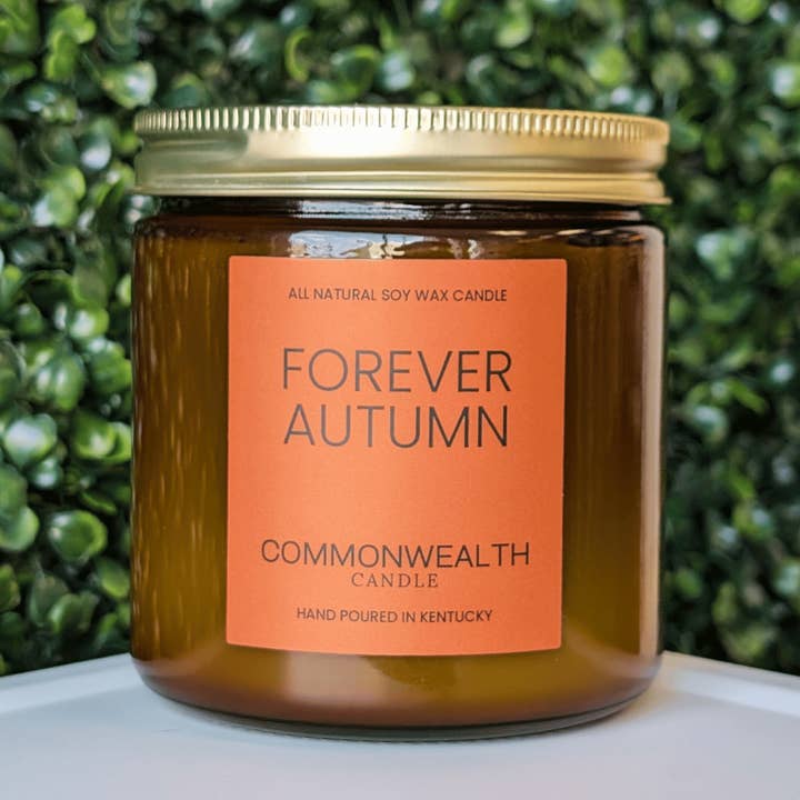 Commonwealth Candle - Wholesale Jar/Filled Candle - Forever Autumn1