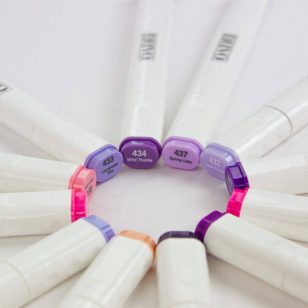 Tonic Studios - Wholesale Marker - Nuvo - Marker Pen Collection - Mermaid Tail - 12 Pack - 527n3