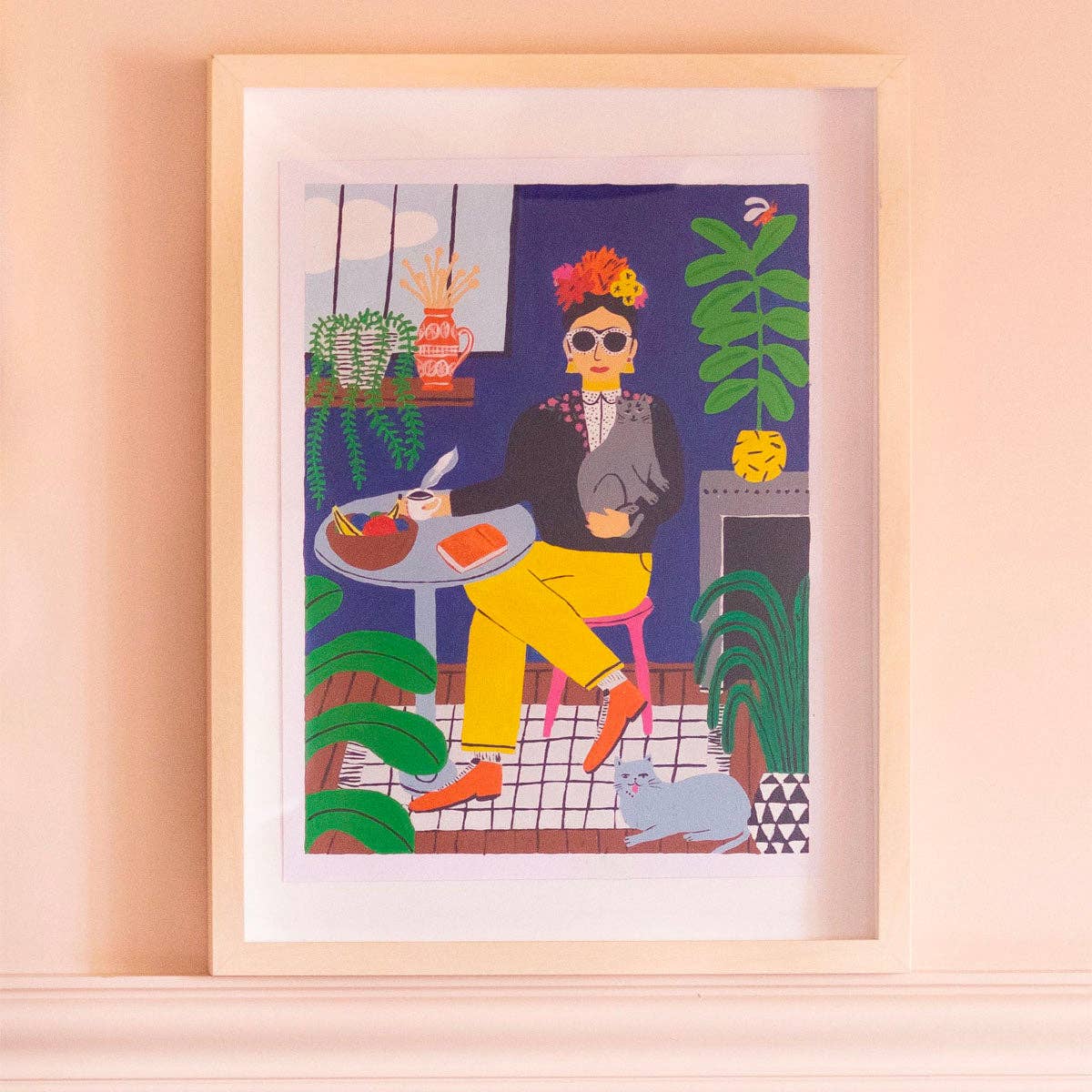 La Petite Épicerie - Wholesale DIY Craft Kit - Paint by number kit - The cat girl3