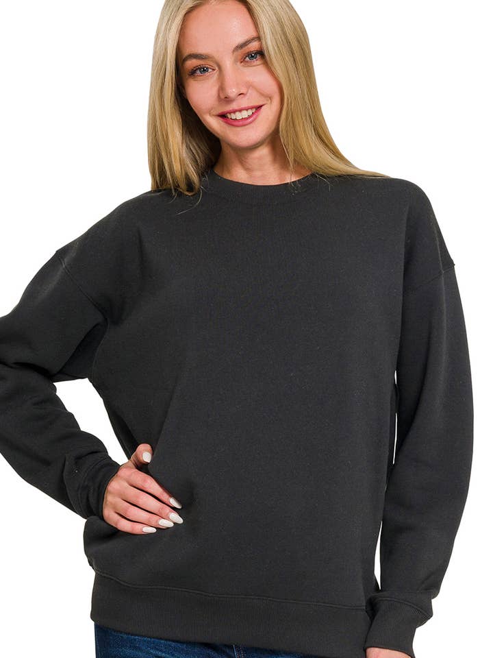 42POPS - Wholesale Sweatshirt - Women's - ", Fleece Round Neck Sweatshirts2