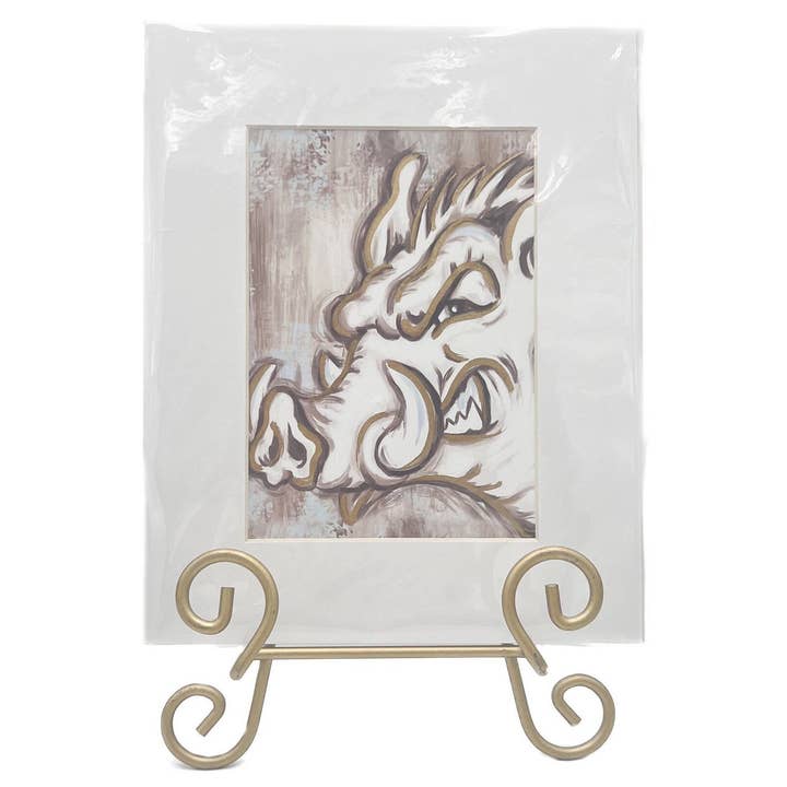 Stampa d'Arte Maiale Dorato per la vendita all'ingrosso da parte di Rachel Brooks Design, LLC