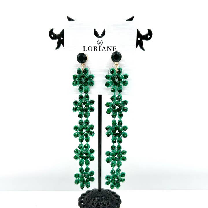 LORIANE CREATION - Wholesale Dangle Earrings - Lace earring ER268-12BY1