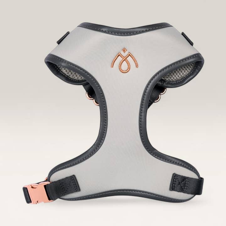 Quartzgrå Mooshi-sele för wholesale av Mooshi Pet Lifestyle