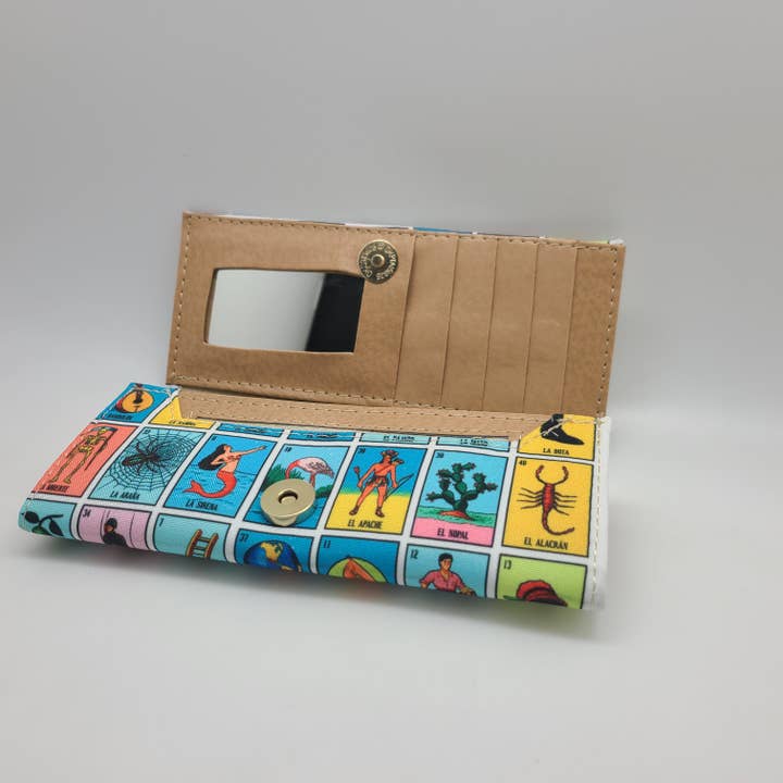 Contreras Designs - Wholesale Clutch Bag - Women's - MXXB3- Loteria Clutch Bag1