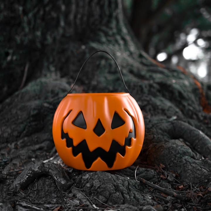 Lively Ghosts - Vendita all'ingrosso Secchi/Secchielli - Secchio per zucca Orange Haunted Hallows7