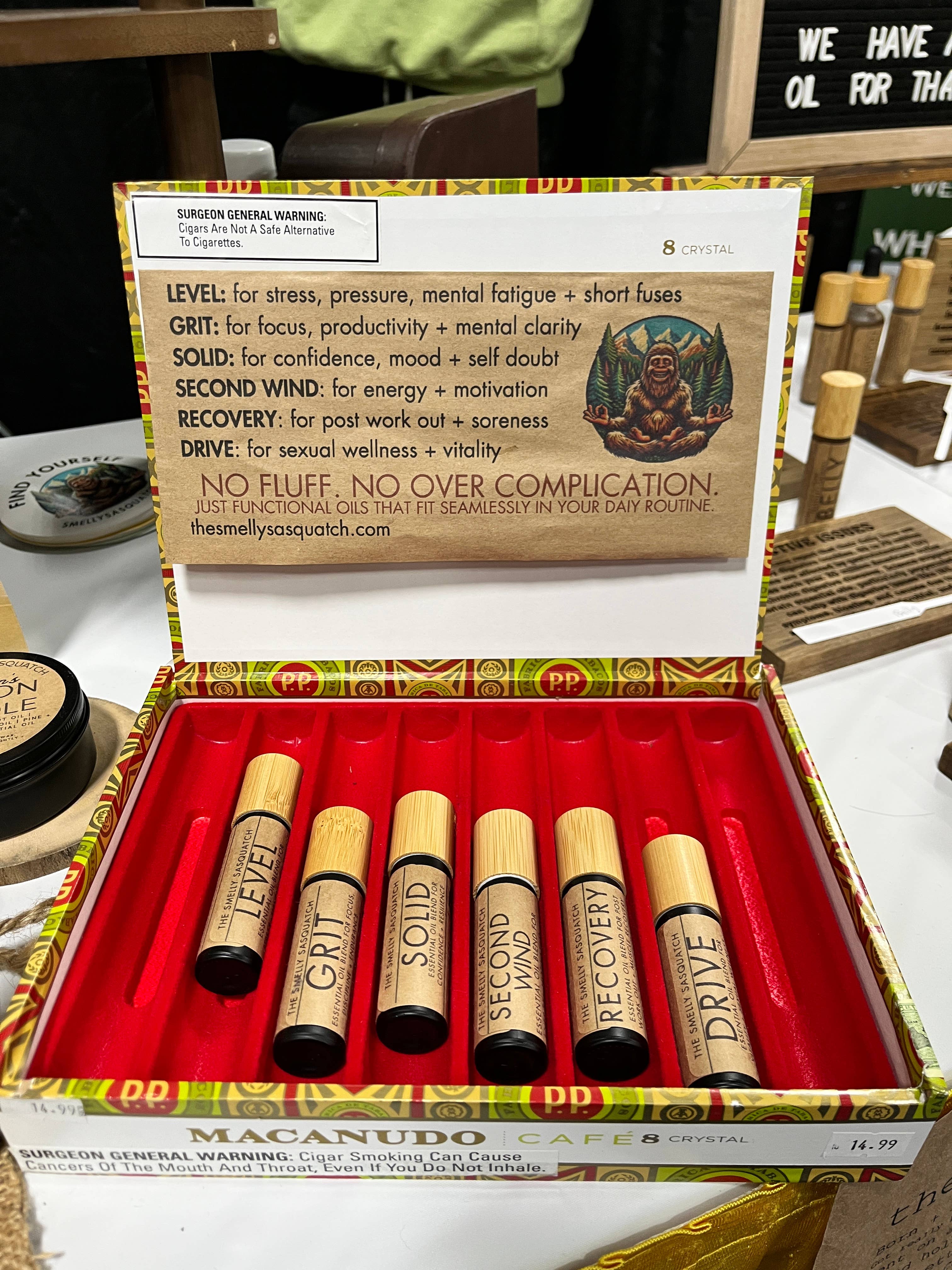 The Smelly Sasquatch - Wholesale Essential Oil - The Man's Set 3