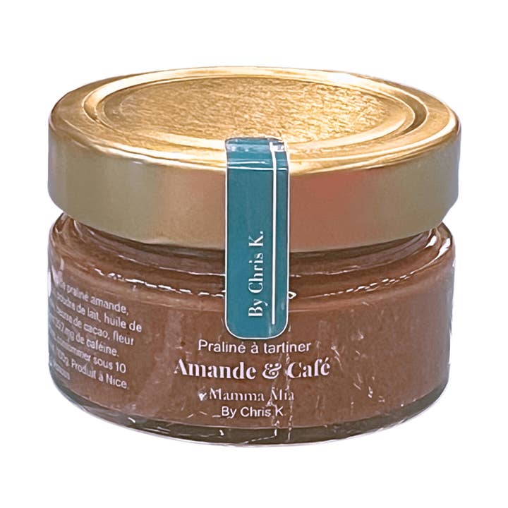 Praliné à tartiner AMANDE & CAFÉ, Mamma Mia -100g pour la vente par By Chris K.