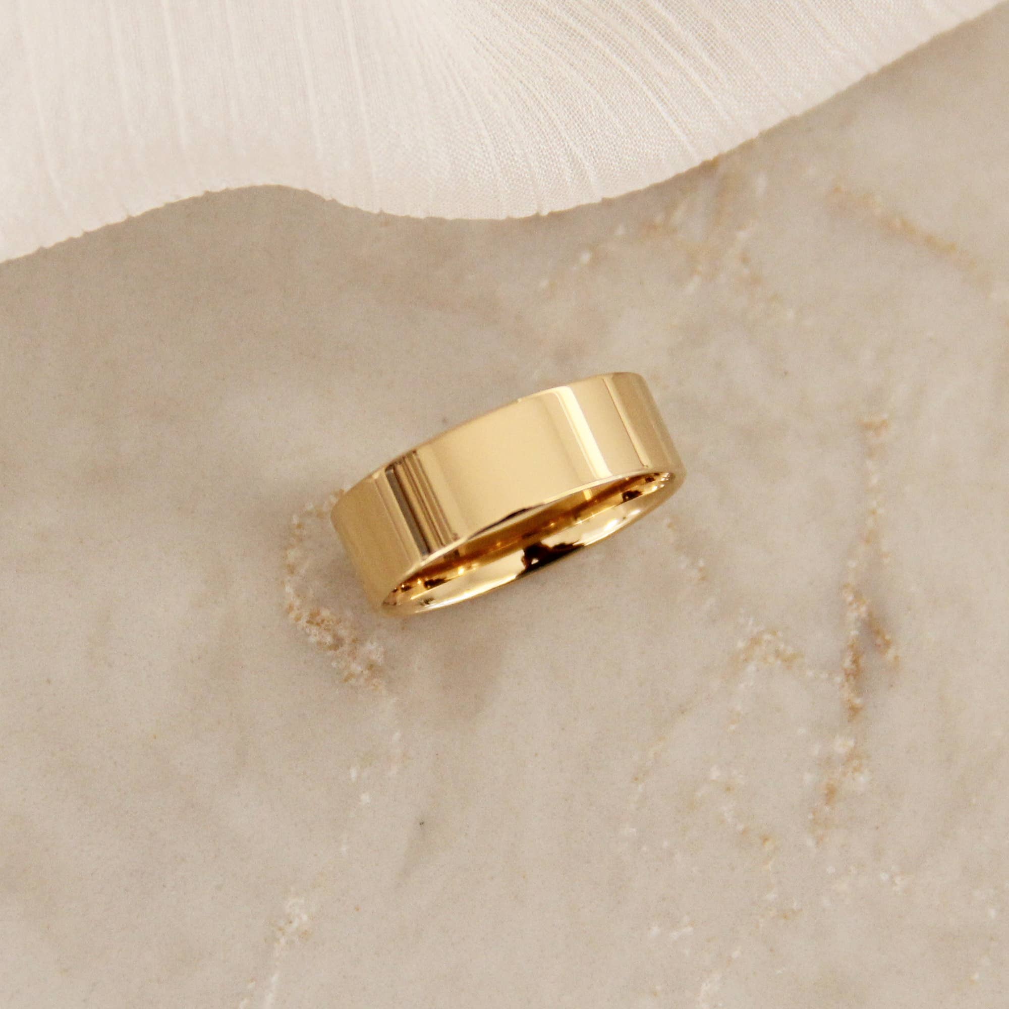 MAIVE - Vendita all'ingrosso Anello midi/a fascia - Anello in acciaio chirurgico di alta qualità Lana