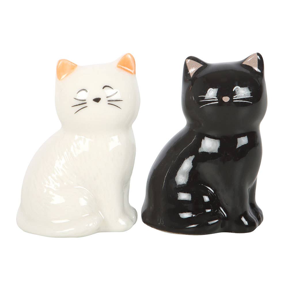 Something Different Wholesale - Wholesale Decorative Figurine - Set of 24 White & Black Lucky Cat Charms in a Box3