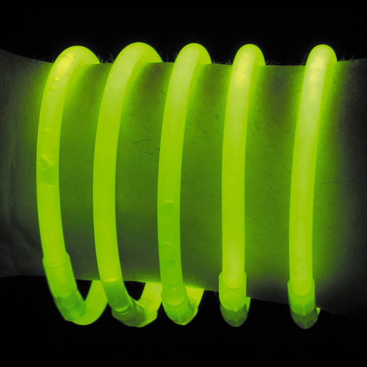 TUBE 100 BRACELETS GREEN for wholesale by Party Pro