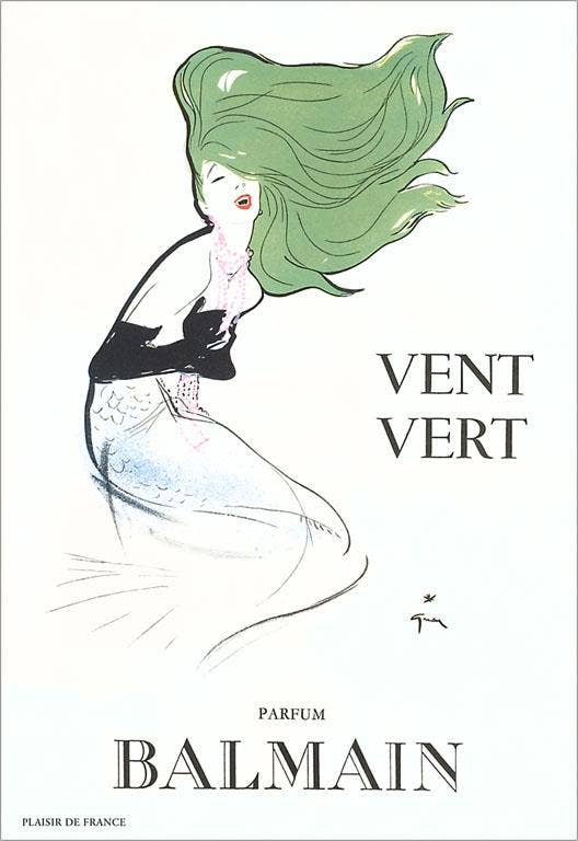 Found Image Press - Wholesale Sticker - Sticker FN-473 Vent Vert Perfume Ad0