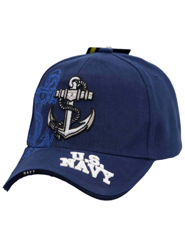 U.s. Navy Anchor Official Licensed Baseball Cap for wholesale by Cap Zone