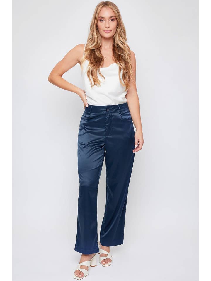 YMI – Großhandel Hose – Damen – Satin-Komfort-Stretch-Bürohose-WP137230