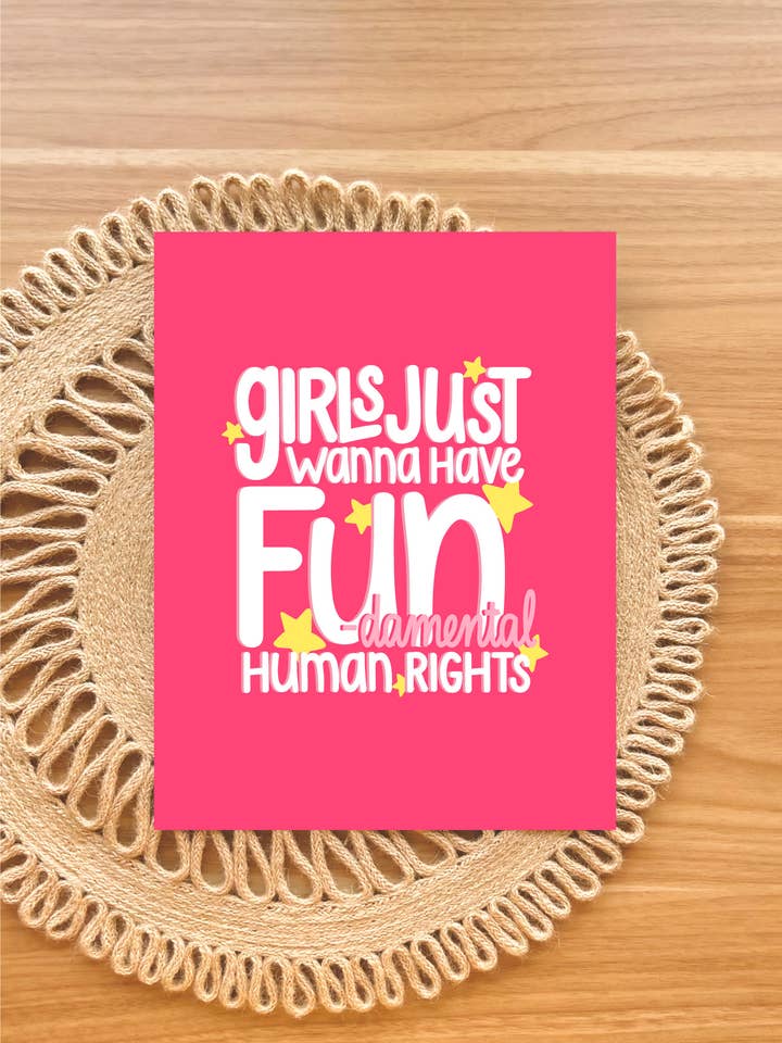 Pro Choice Women's Reproductive Rights Art Print Wall Decor for wholesale by Koll Designs