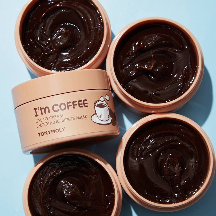 TONYMOLY - Wholesale Skincare Face Mask - I'm Coffee Gel To Cream Smoothing Scrub Mask