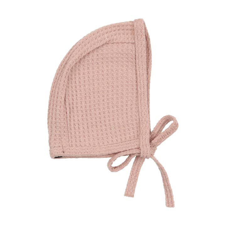 Pink Flutter Sleeve Bonnet for wholesale by Cuddle and Coo