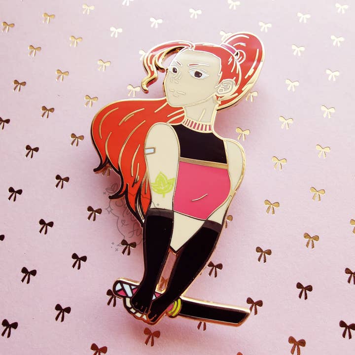***RETIRING last chance!*** Kiki, Nausicaa, Sheeta & Arrietty | Modern Warriors | Hard Enamel Pins for wholesale by squibblefu