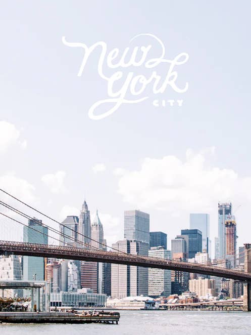 NEW YORK CITY SKYLINE PANORAMA for wholesale by Buen Dia