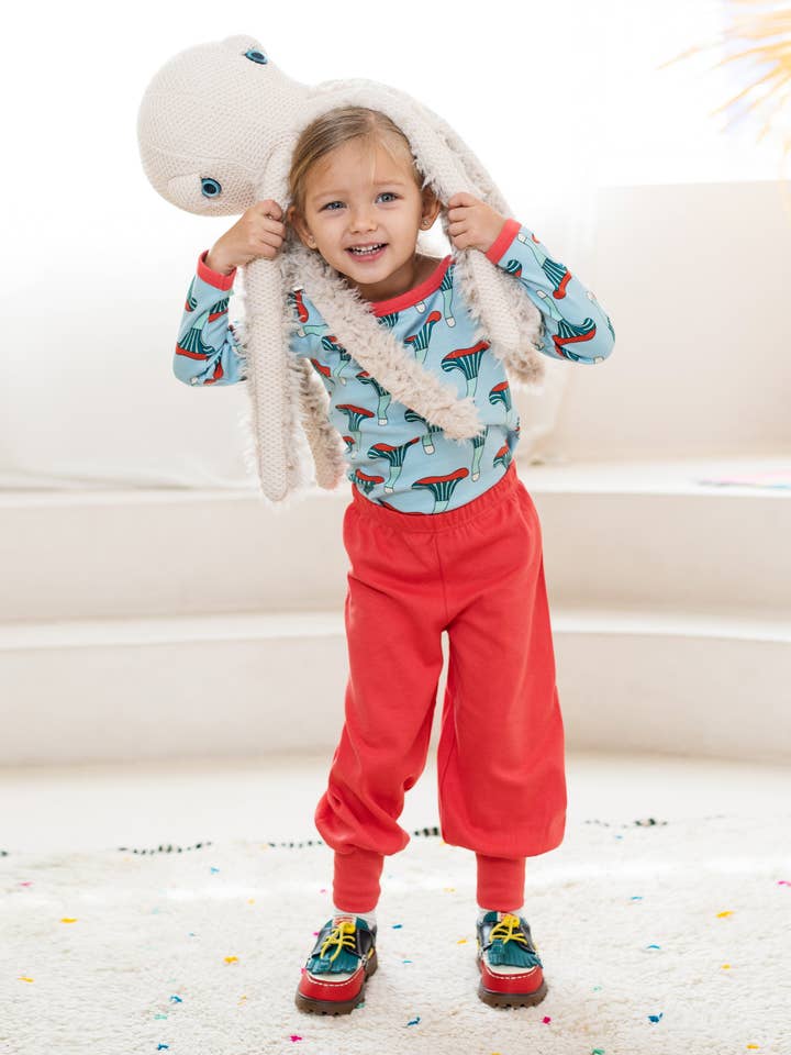 Organic Cotton Hayden Pants - Red for wholesale by Ameelo