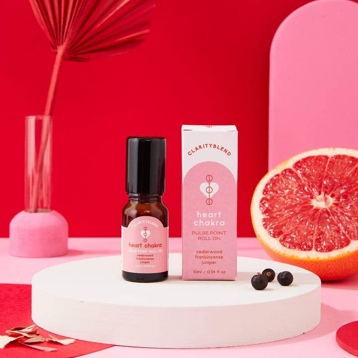 Heart Chakra Aromatherapy Roll On for wholesale by Clarity Blend Aromatherapy