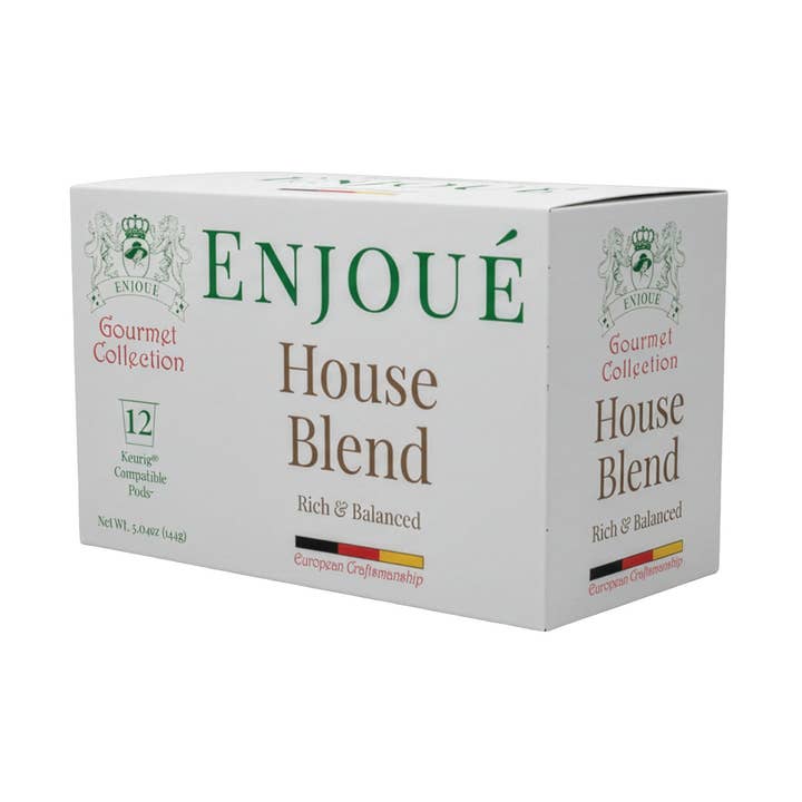 Enjoue House Blend Coffee K-Cups 12ct for wholesale by Enjoy Better Coffee & Tea
