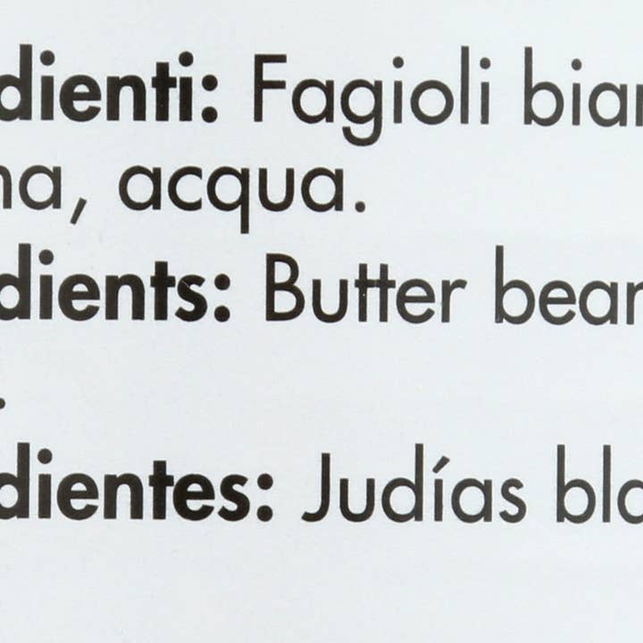 Everyday Supply Co - Wholesale Beans - CARMELINA BEAN BUTTER ITAL - Case of 122