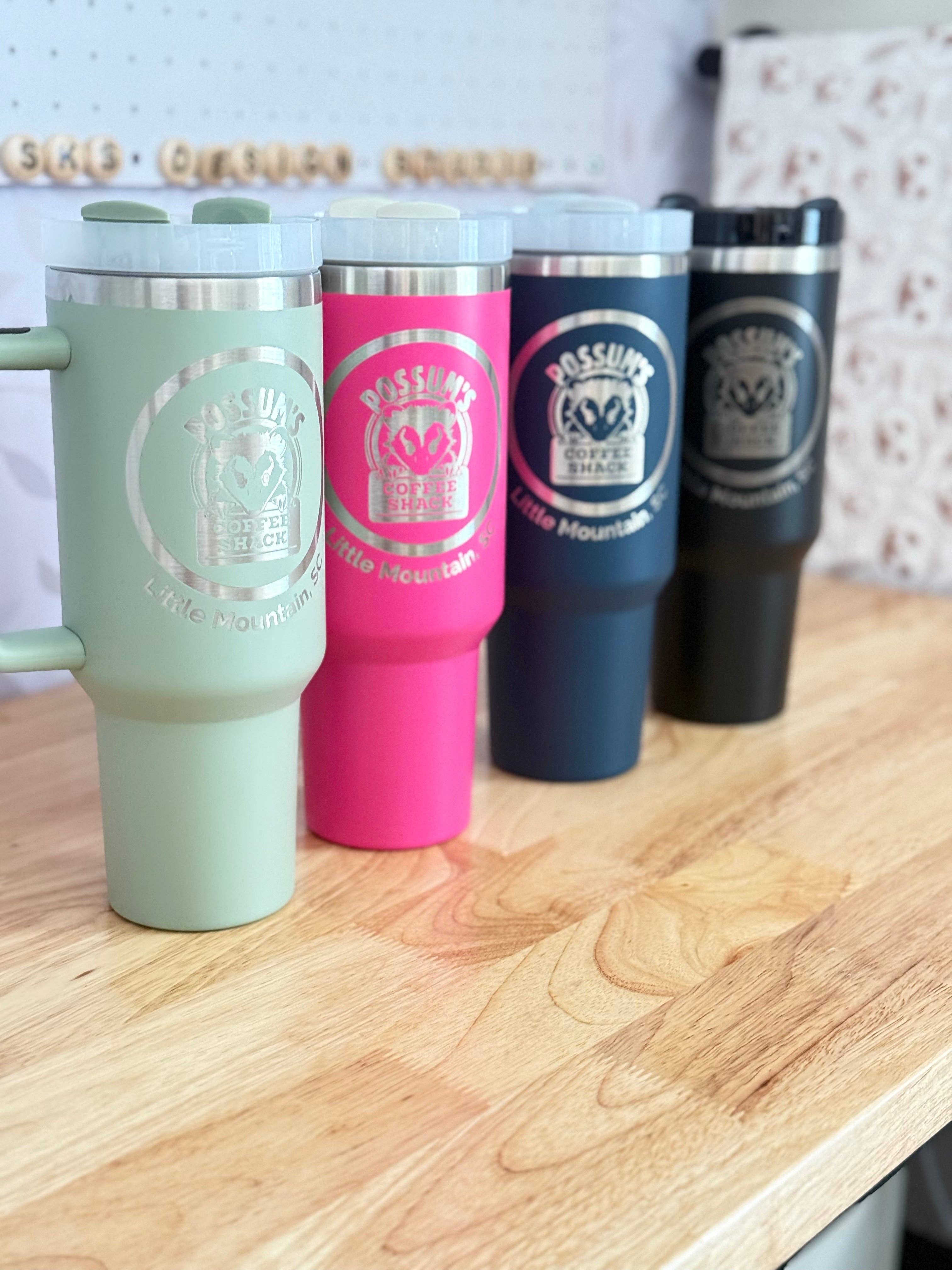 SKS Design Studio - Wholesale Insulated Mug/Tumbler - CUSTOM LOGO | ENGRAVED | 40oz Stainless Steel Tumbler1