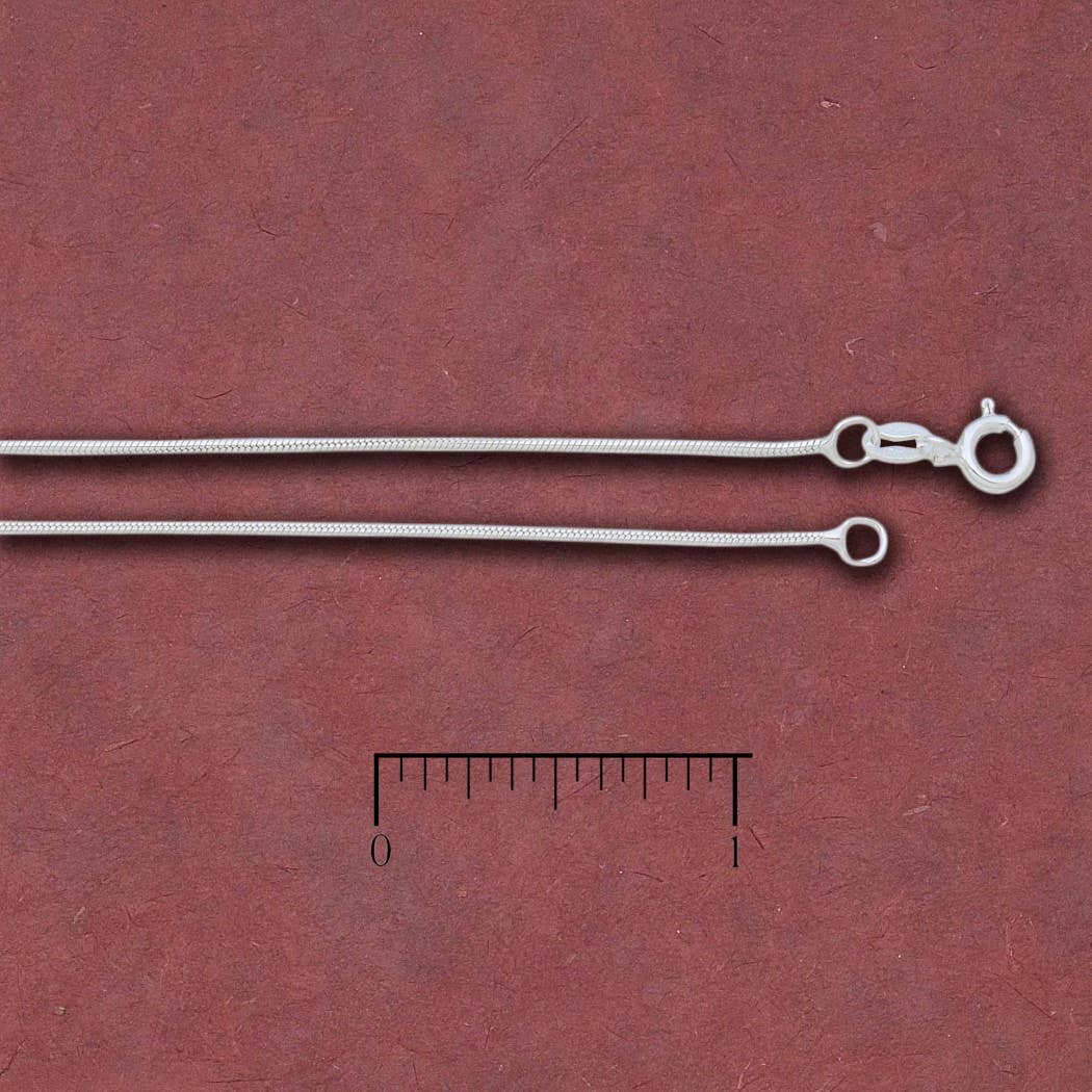 Tidepool – Großhandel Gliederhalskette – 16-Zoll-Silberschlangenkette3