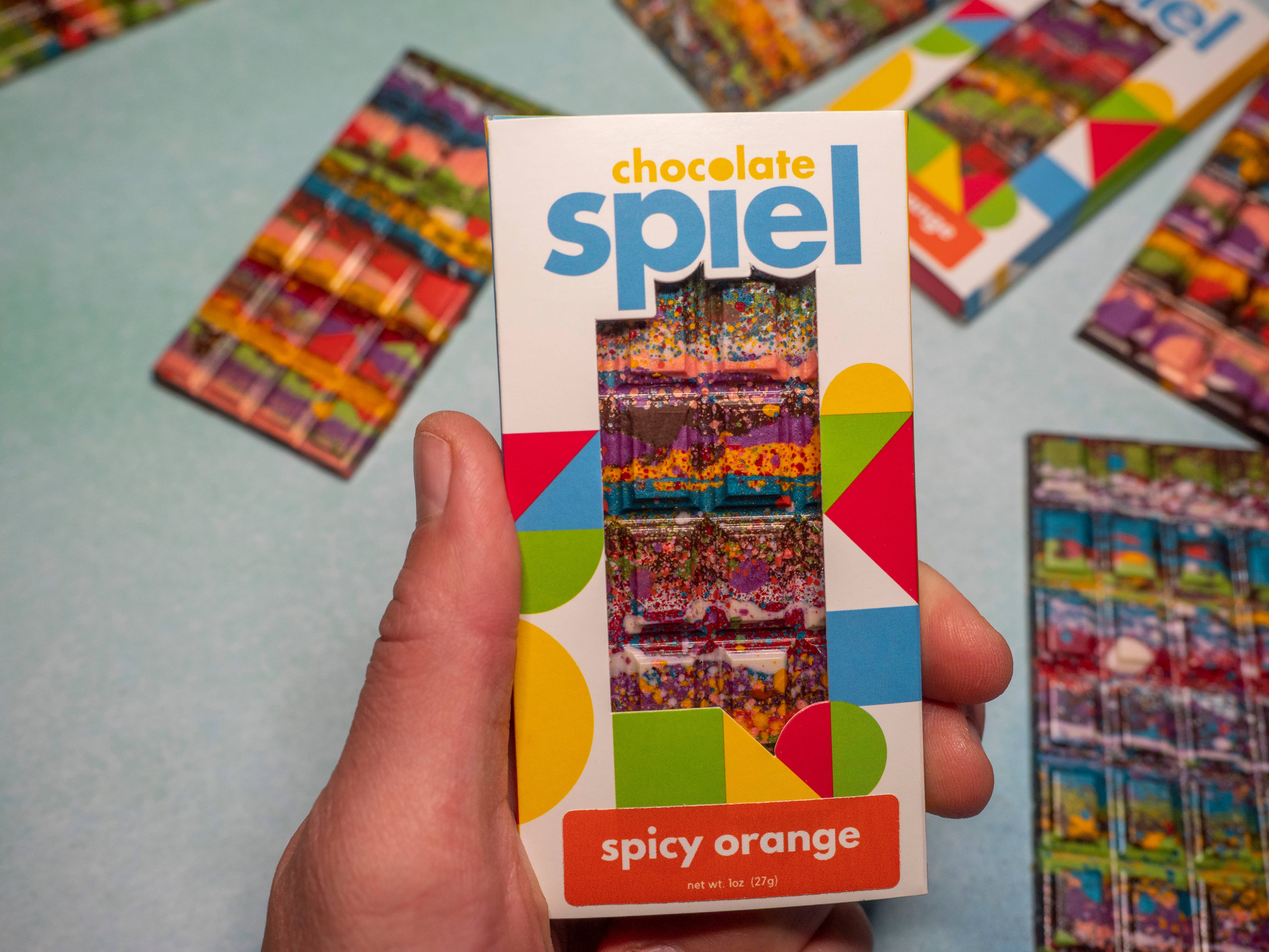 ChocolateSpiel - Wholesale Chocolate Bar - Spicy orange chocolate bar | bean to bar chocolate | vegan3