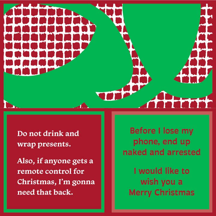 NAPKIN XMAS Lose Phone | Funny Party Gift | Cocktail Napkin
 for wholesale by Drinks on Me