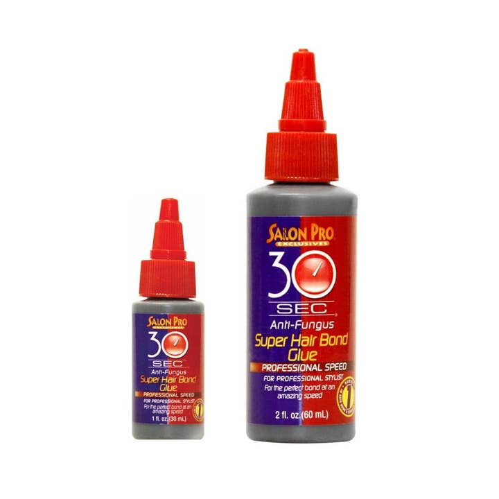 KT Supply - Wholesale Hair Styling Gel/Mousse - Salon Pro 30 Sec SuperHair Bond Glue RemoverOil 2oz1oz Combo