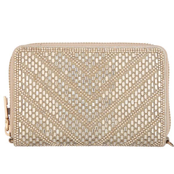 Cartera de Noche con Pedrería para Damas para venta al por mayor de Nima Accessories Inc