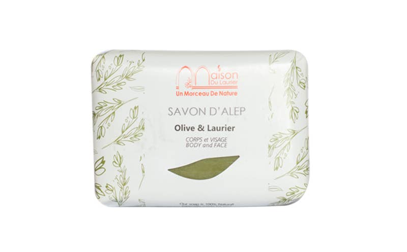 Maison du Laurier – wholesale Bar Soap – ALEPPO SOAP SCENTED WITH LAUREL 100g2