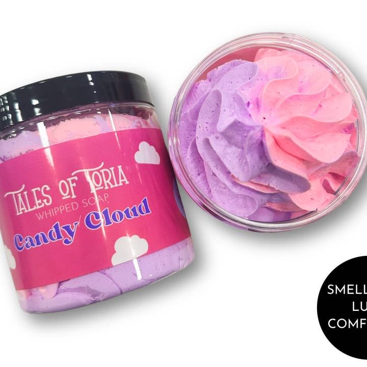 Candy Cloud | Whipped Soap for wholesale by Tales of Toria Ltd