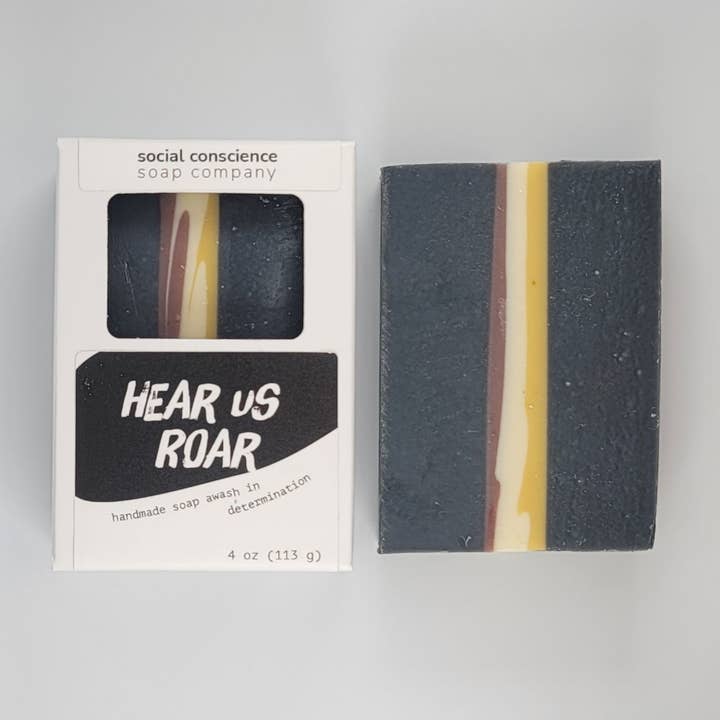 Hear Us Roar - Bar Soap for wholesale by Social Conscience Soap Company