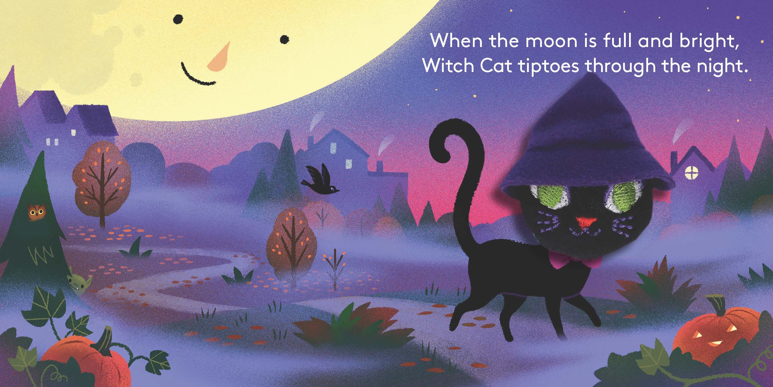 Chronicle Books - Wholesale Baby & Toddler Book (0-2) - Little Witch Cat: Finger Puppet Book4