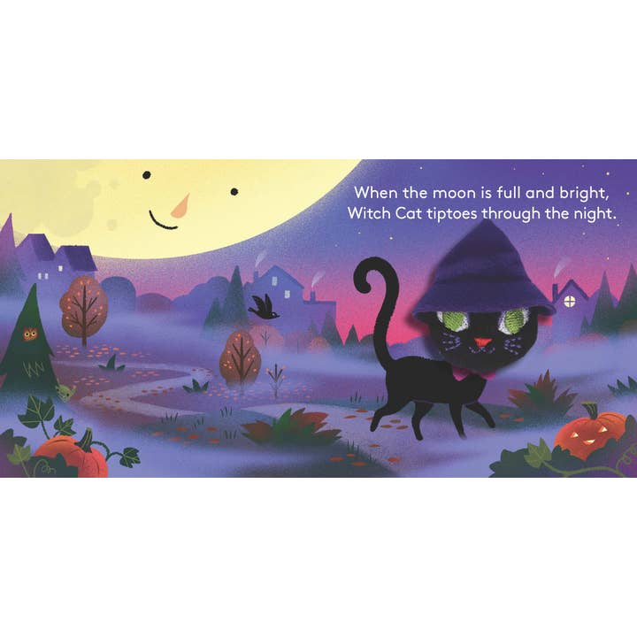 Chronicle Books - Wholesale Baby & Toddler Book (0-2) - Little Witch Cat: Finger Puppet Book4
