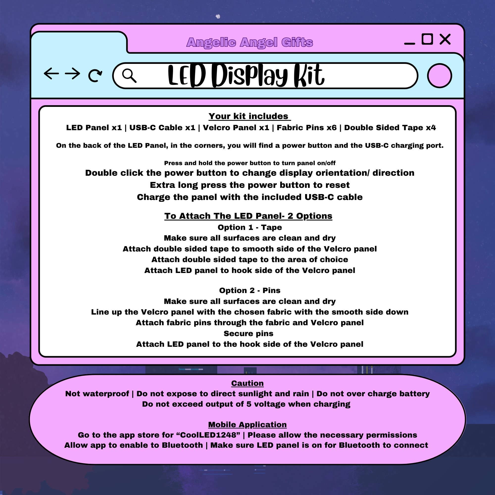 Angelic Angel Gifts - Wholesale DIY Craft Kit - Led Display Kit3