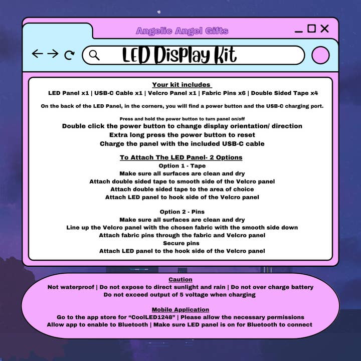 Angelic Angel Gifts - Wholesale DIY Craft Kit - Led Display Kit3