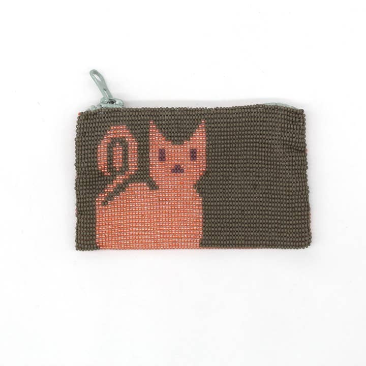 Portemonnee met glazen kralen - CAT SALMON voor wholesale door La Casa Cotzal S.A.